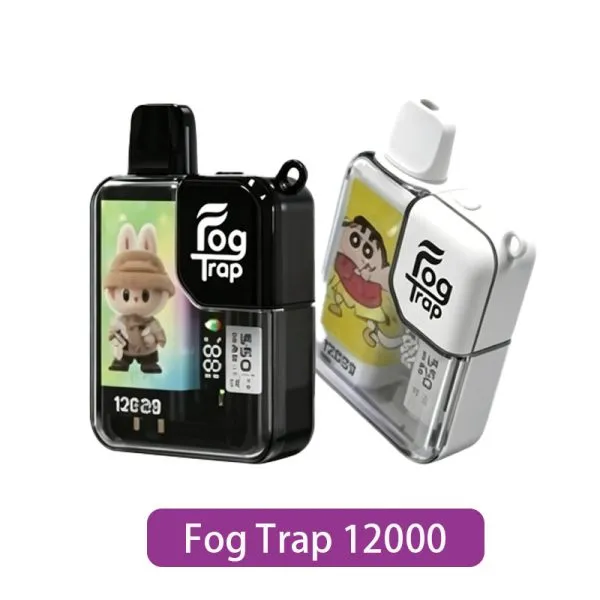 【Fog Trap】12000口一次性電子煙｜LABUBU×蠟筆小新